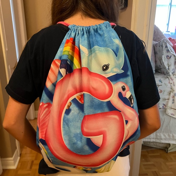 Letter G towel with matching carry bag - Picture 1 of 5